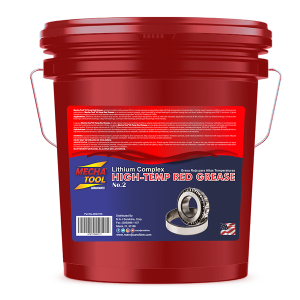 MECHA TOOL HIGHTEMP LITHIUM RED GREASE Sunshine