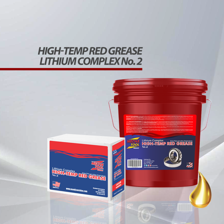MECHATOOL® HIGHTEMP LITHIUM RED GREASE Sunshine